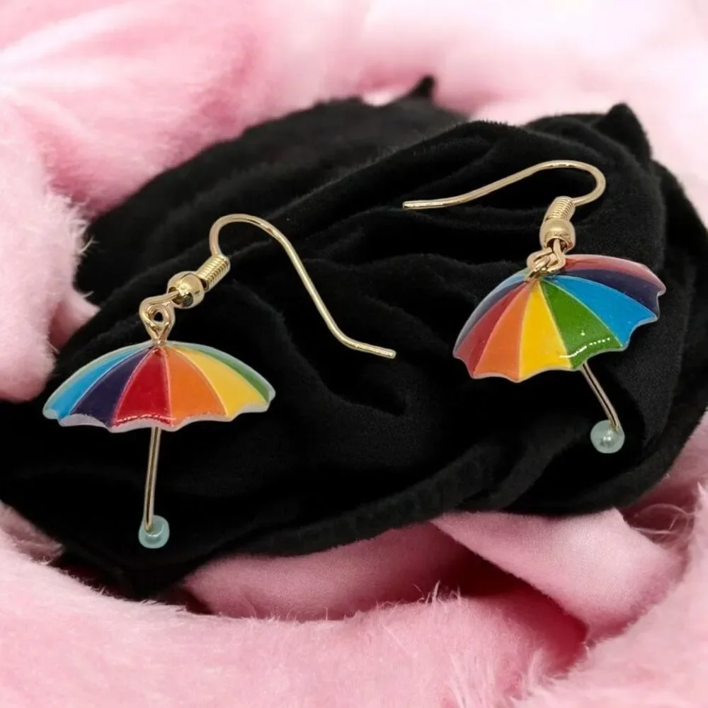 Boutique colorful umbrella